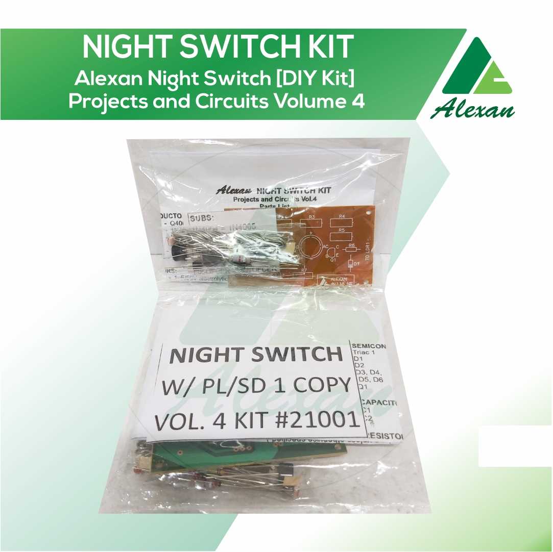 alexan night switch schematic diagram