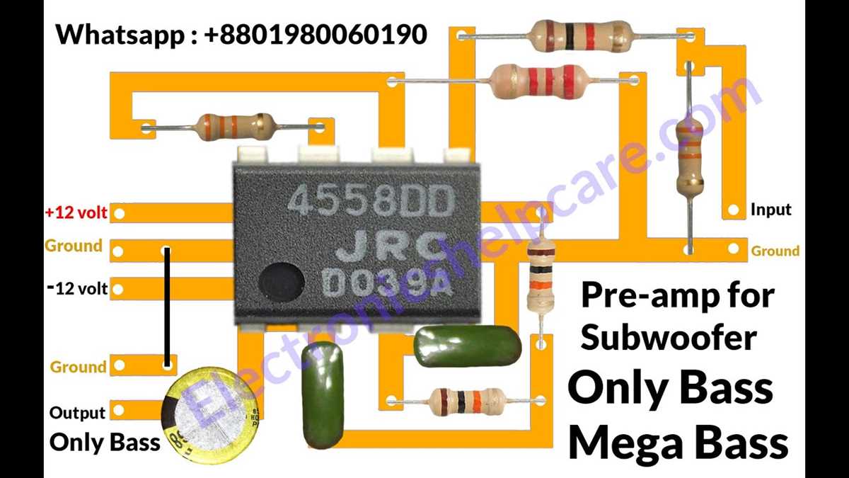 subwoofer circuit diagram