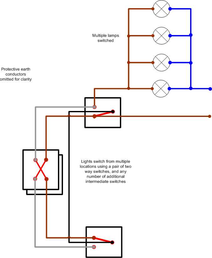 light switch wiring diagram