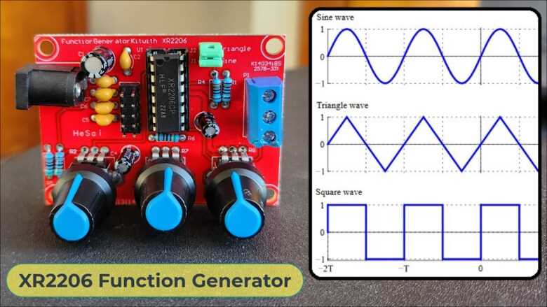 xr2206 function generator circuit diagram