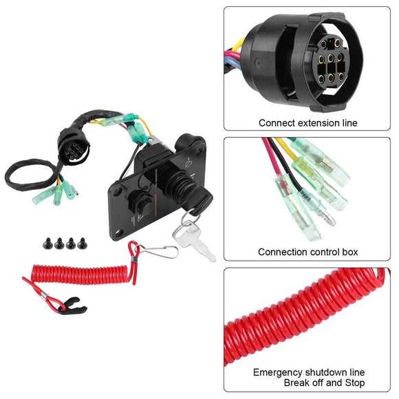 yamaha outboard ignition switch wiring diagram