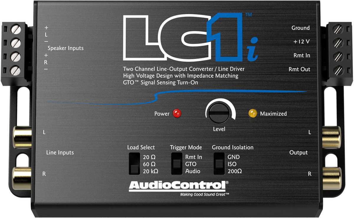 line out converter wiring diagram