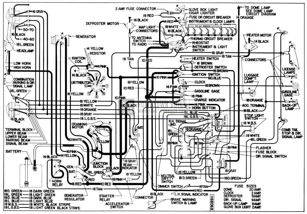 1955 ford wiring diagram
