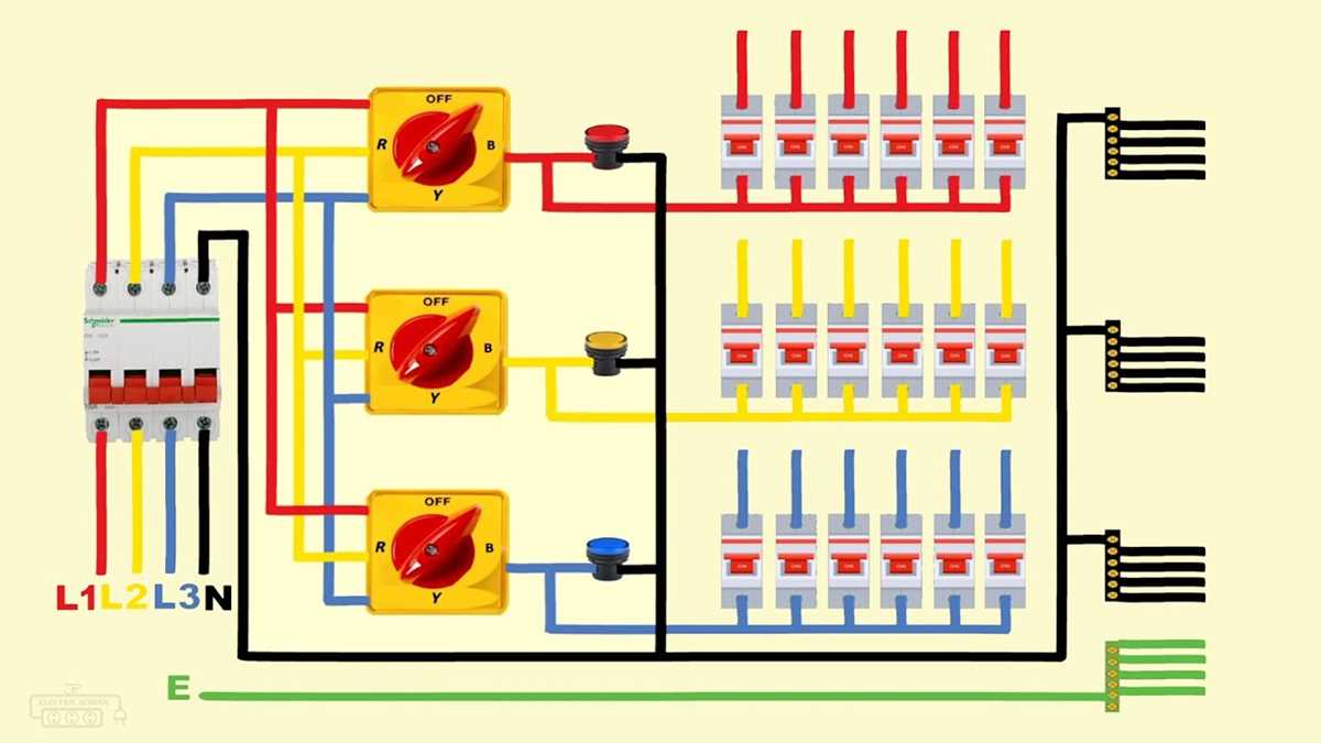 3 phase rotary switch wiring diagram