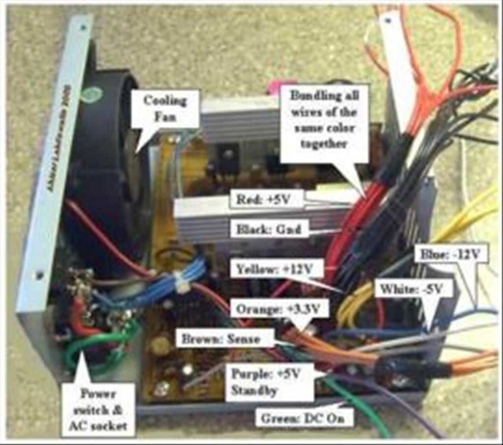 cpu power supply circuit diagram