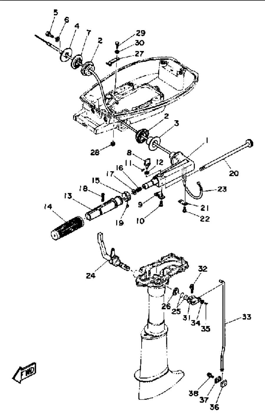yamaha outboard schematic diagram