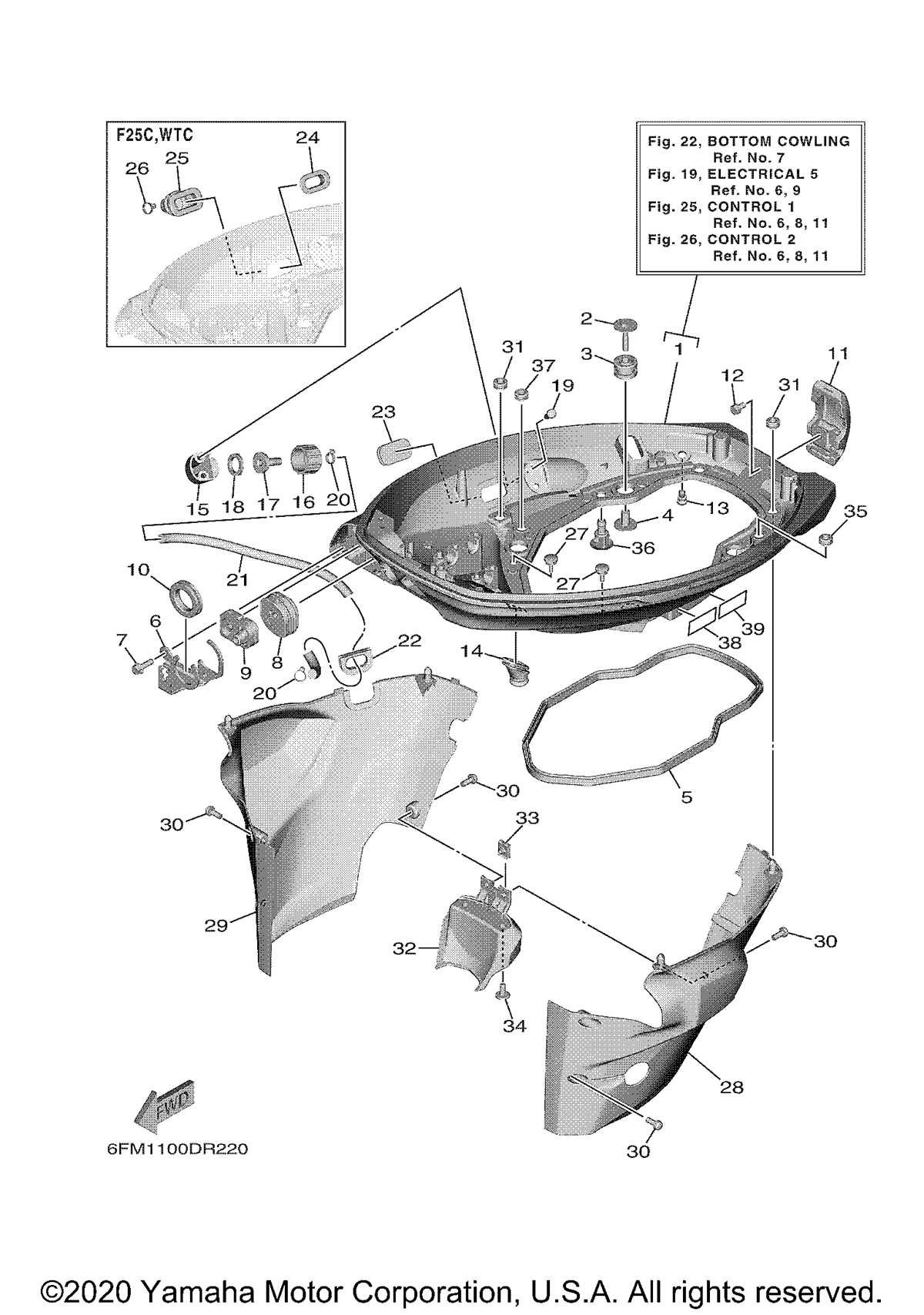 yamaha outboard schematic diagram