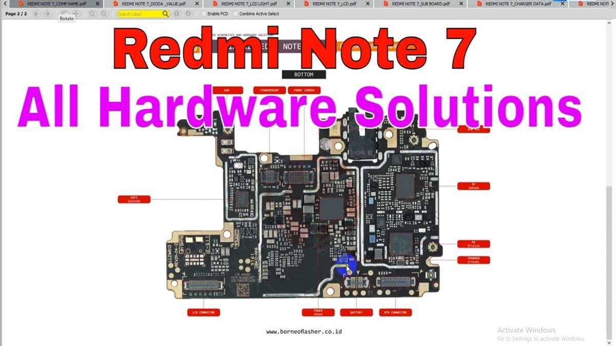 redmi note 7 pro schematic diagram