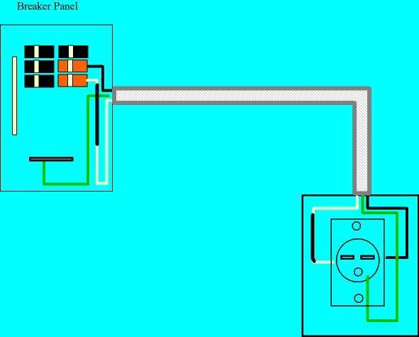 240v house wiring diagram