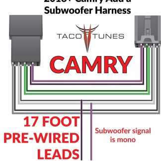 2001 toyota camry radio wiring diagram