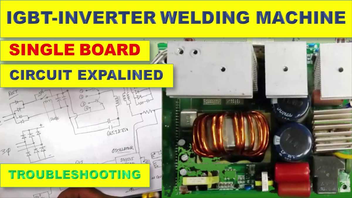 inverter welder circuit diagram