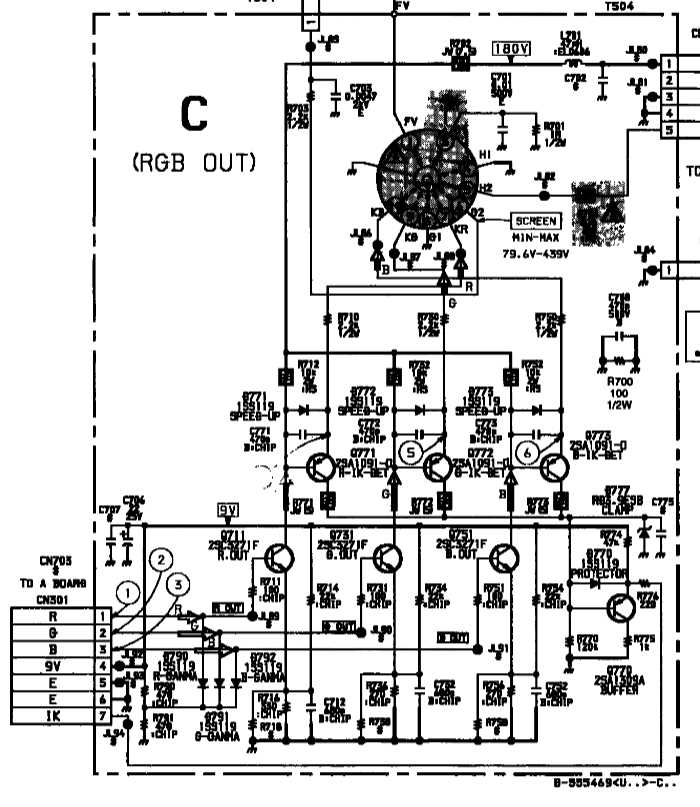 schematic diagram crt tv samsung