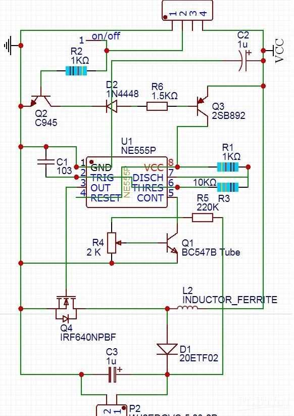 led backlight tester circuit diagram
