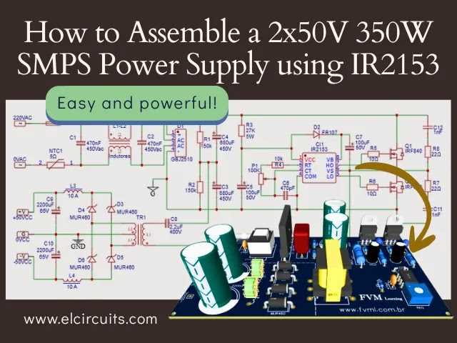 ir2153 smps circuit diagram