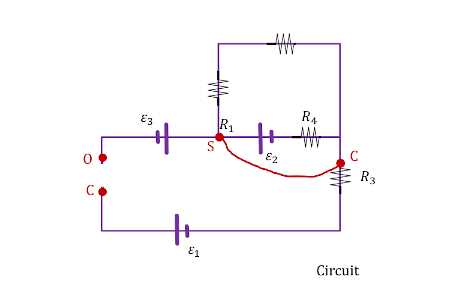 broken circuit diagram