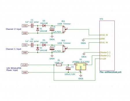 vfd display circuit diagram