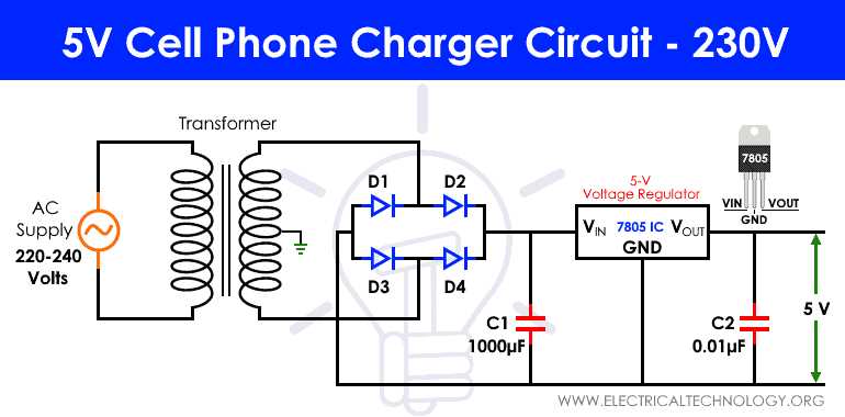 power bank mobile charger circuit diagram
