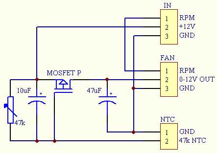 fan control circuit diagram