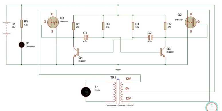 astable circuit diagram